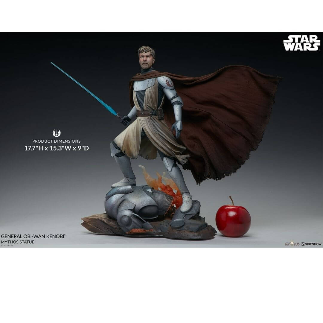Star Wars General Obi-Wan Kenobi Mythos Statue by Sideshow Collectibles -Sideshow Collectibles - India - www.superherotoystore.com