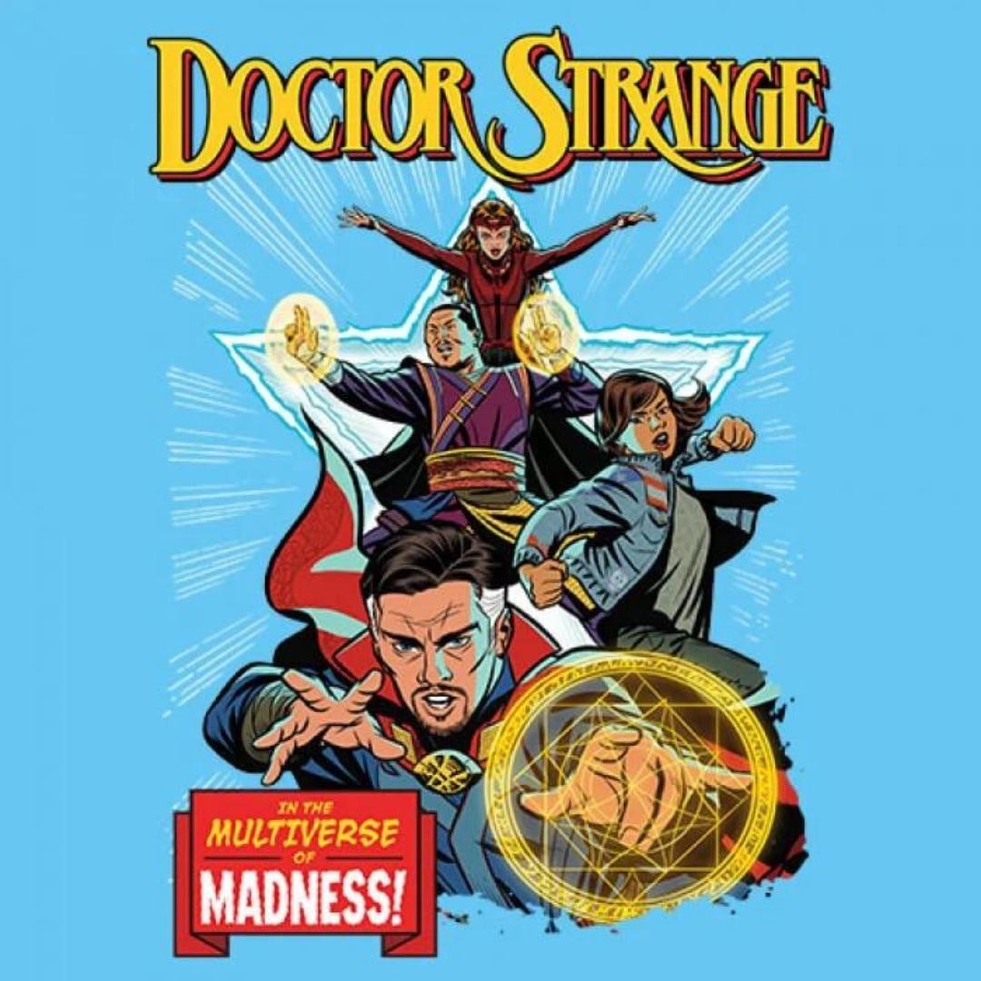 Multiverse Of Madness - Marvel Official Doctor Strange T-shirt -Redwolf - India - www.superherotoystore.com