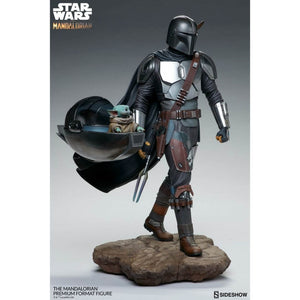 Star Wars The Mandalorian Premium Format Statue by Sideshow Collectibles -Sideshow Collectibles - India - www.superherotoystore.com