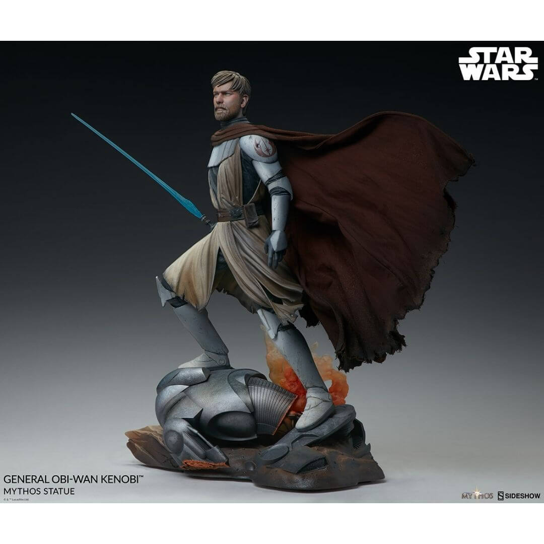 Star Wars General Obi-Wan Kenobi Mythos Statue by Sideshow Collectibles -Sideshow Collectibles - India - www.superherotoystore.com