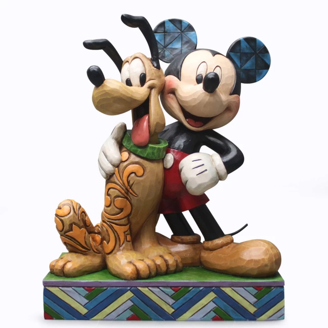 Disney Mickey & Pluto Figure by Enesco -Enesco - India - www.superherotoystore.com