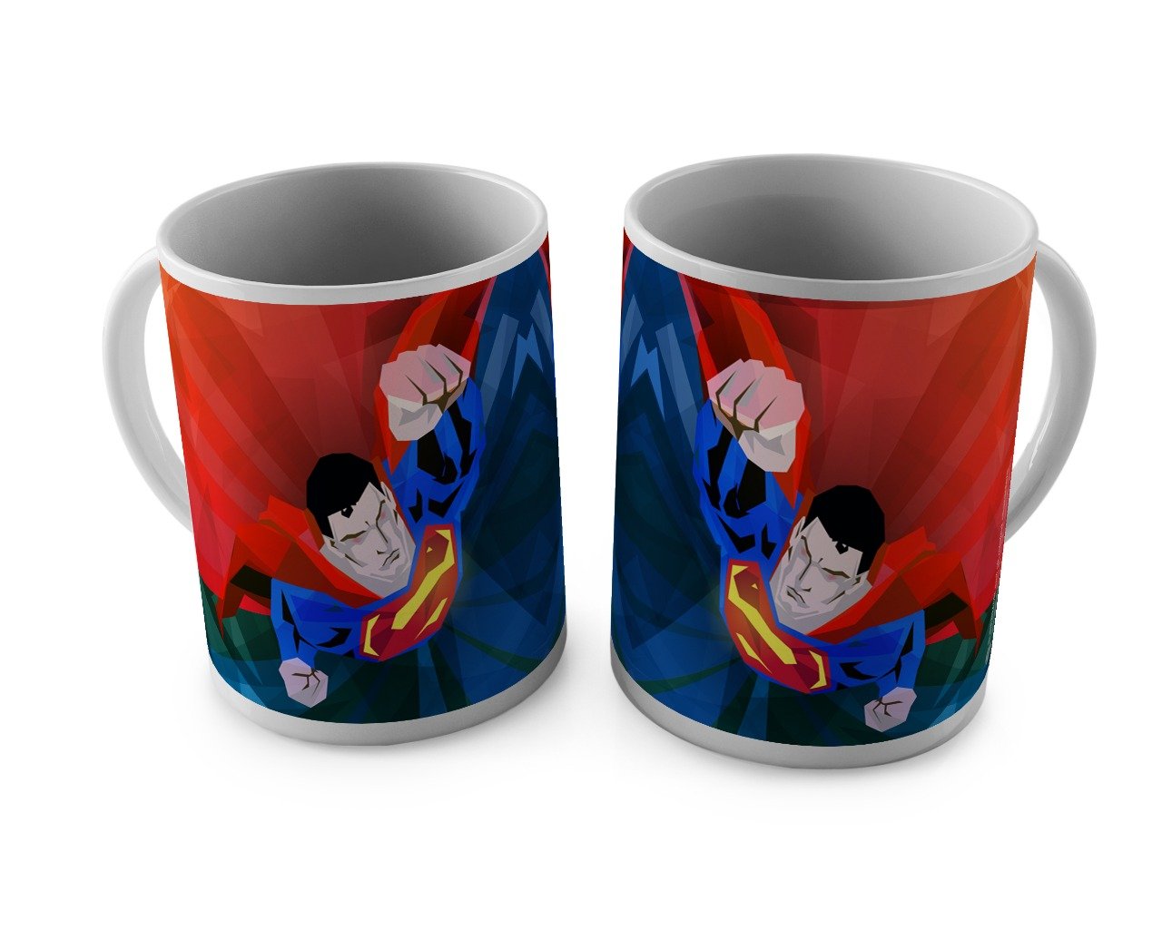 DC Comics Superman Red Mug -Happy Giftmart - India - www.superherotoystore.com