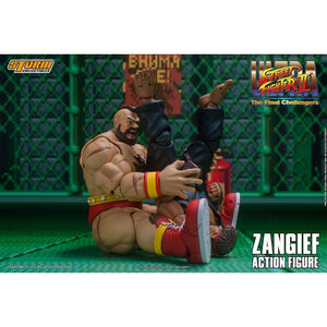 Ultimate Street Fighter II: The Final Challenger Zangief 1:12 Scale Action Figure -Storm Collectibles - India - www.superherotoystore.com