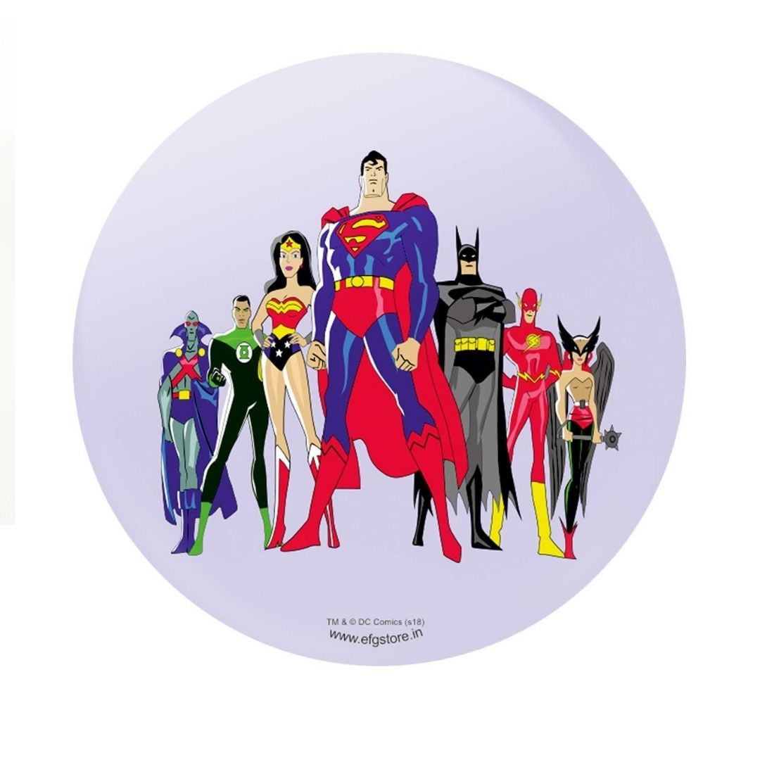 Justice League Group Photo Badge -EFG - India - www.superherotoystore.com