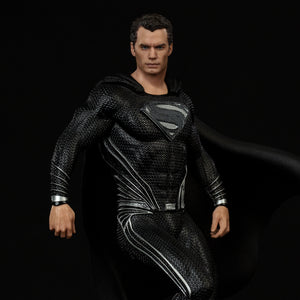 Superman Black Suit Art Scale 1/10 – Zack Snyder’s Justice League by Iron Studios -Iron Studios - India - www.superherotoystore.com