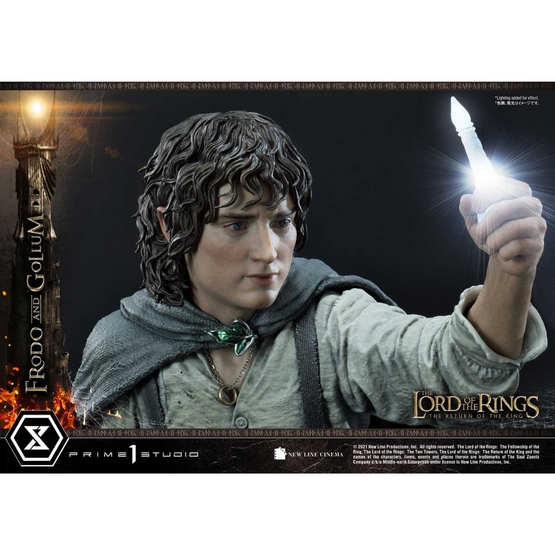 Lord Of The Rings Frodo & Gollum 1/4th Scale Statue by Prime 1 Studios -Prime 1 Studio - India - www.superherotoystore.com