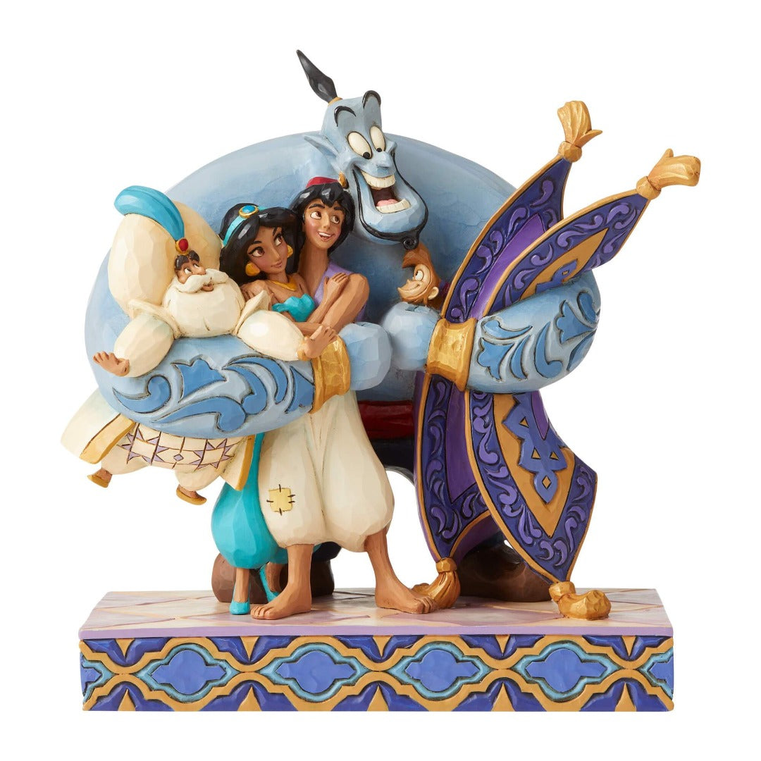 Disney Aladdin Group Hug Figure by Enesco -Enesco - India - www.superherotoystore.com