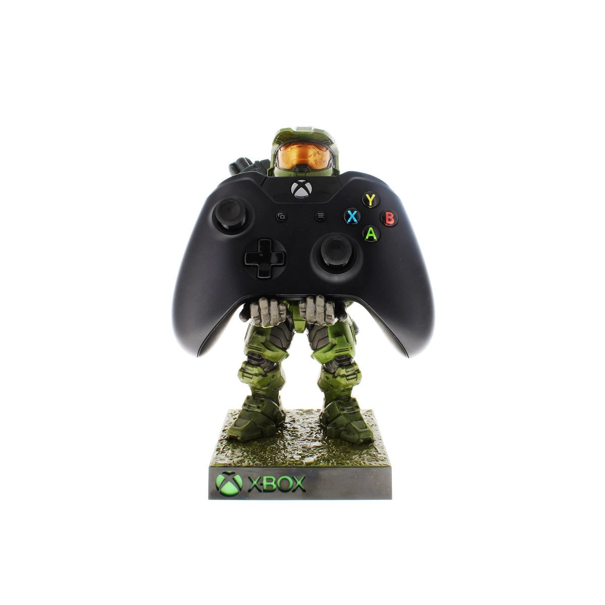 Halo Infinite Master Chief Exclusive Variant with Light-Up Base Cable Guy Controller Holder by Exquisite Gaming -Exquisite Gaming - India - www.superherotoystore.com