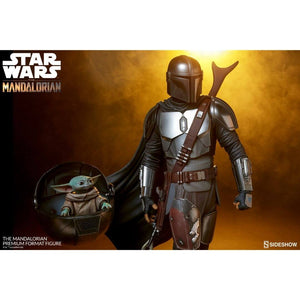 Star Wars The Mandalorian Premium Format Statue by Sideshow Collectibles -Sideshow Collectibles - India - www.superherotoystore.com