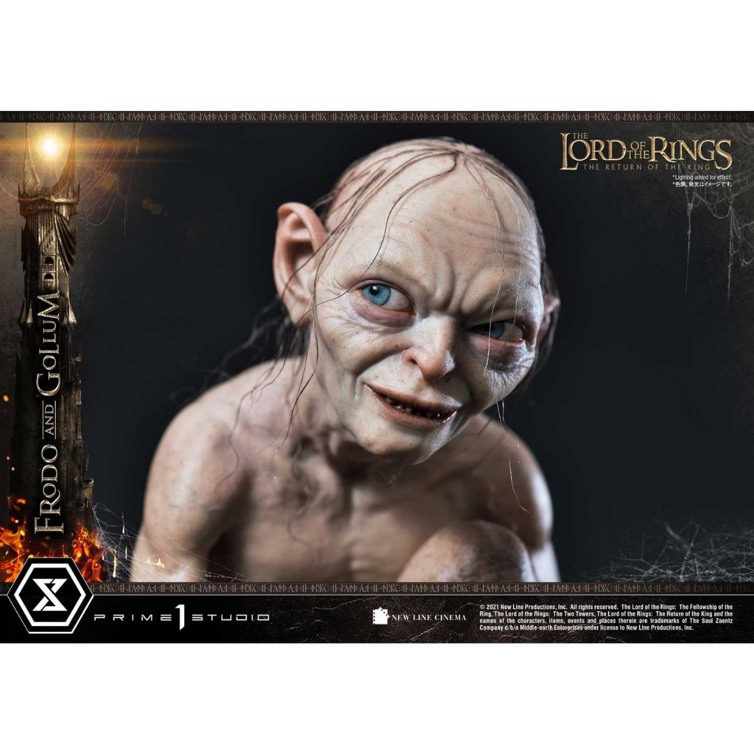 Lord Of The Rings Frodo & Gollum 1/4th Scale Statue by Prime 1 Studios -Prime 1 Studio - India - www.superherotoystore.com