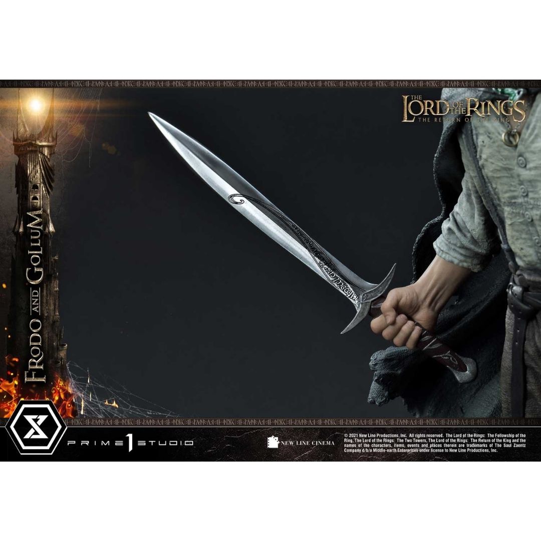 Lord Of The Rings Frodo & Gollum 1/4th Scale Statue by Prime 1 Studios -Prime 1 Studio - India - www.superherotoystore.com