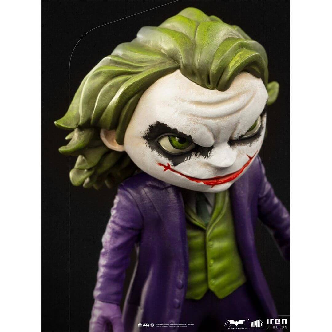 The Dark Knight Joker MiniCo Figure by Iron Studios -MiniCo - India - www.superherotoystore.com
