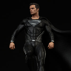 Superman Black Suit Art Scale 1/10 – Zack Snyder’s Justice League by Iron Studios -Iron Studios - India - www.superherotoystore.com