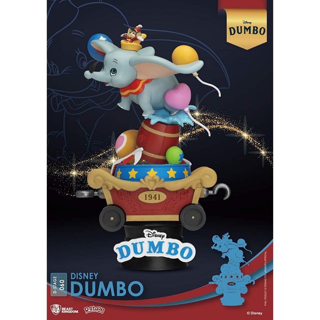 Disney Classic Dumbo D-Stage Statue by Beast Kingdom -Beast Kingdom - India - www.superherotoystore.com