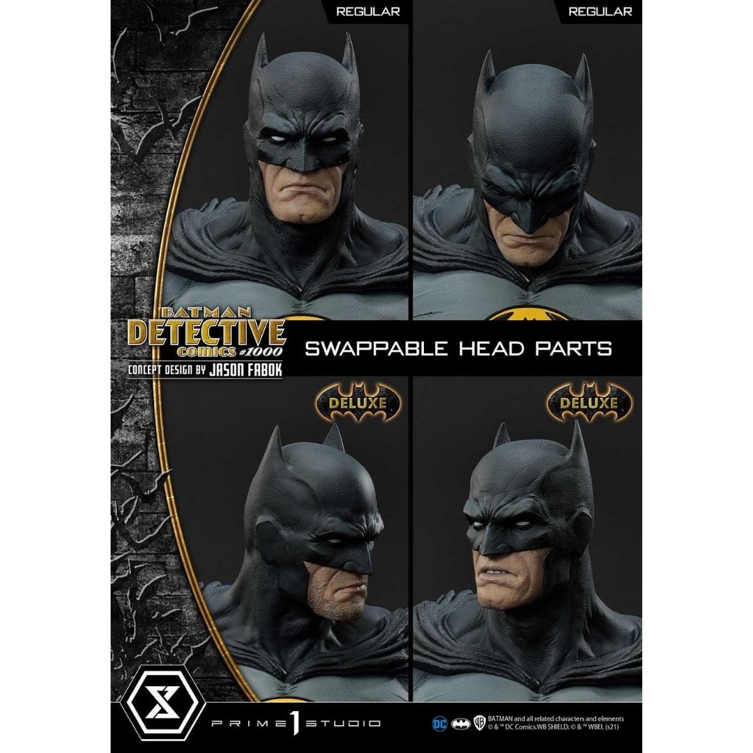 Batman Detective Comics #1000 Batman (Deluxe Bonus Version) 1/3rd Scale Figure by Prime 1 Studios -Prime 1 Studio - India - www.superherotoystore.com