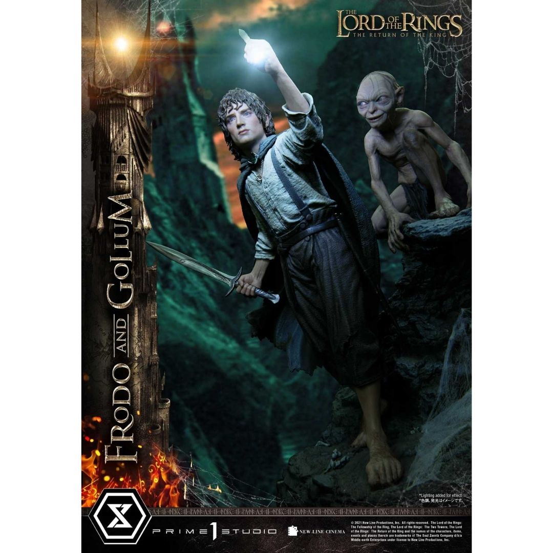 Lord Of The Rings Frodo & Gollum 1/4th Scale Statue by Prime 1 Studios -Prime 1 Studio - India - www.superherotoystore.com