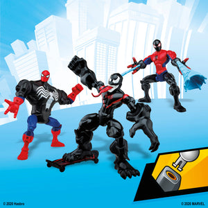 Marvel Comics Super Hero Mashers Web Slinging Mash Pack By Hasbro (One Character Missing) -Superherotoystore.com - India - www.superherotoystore.com