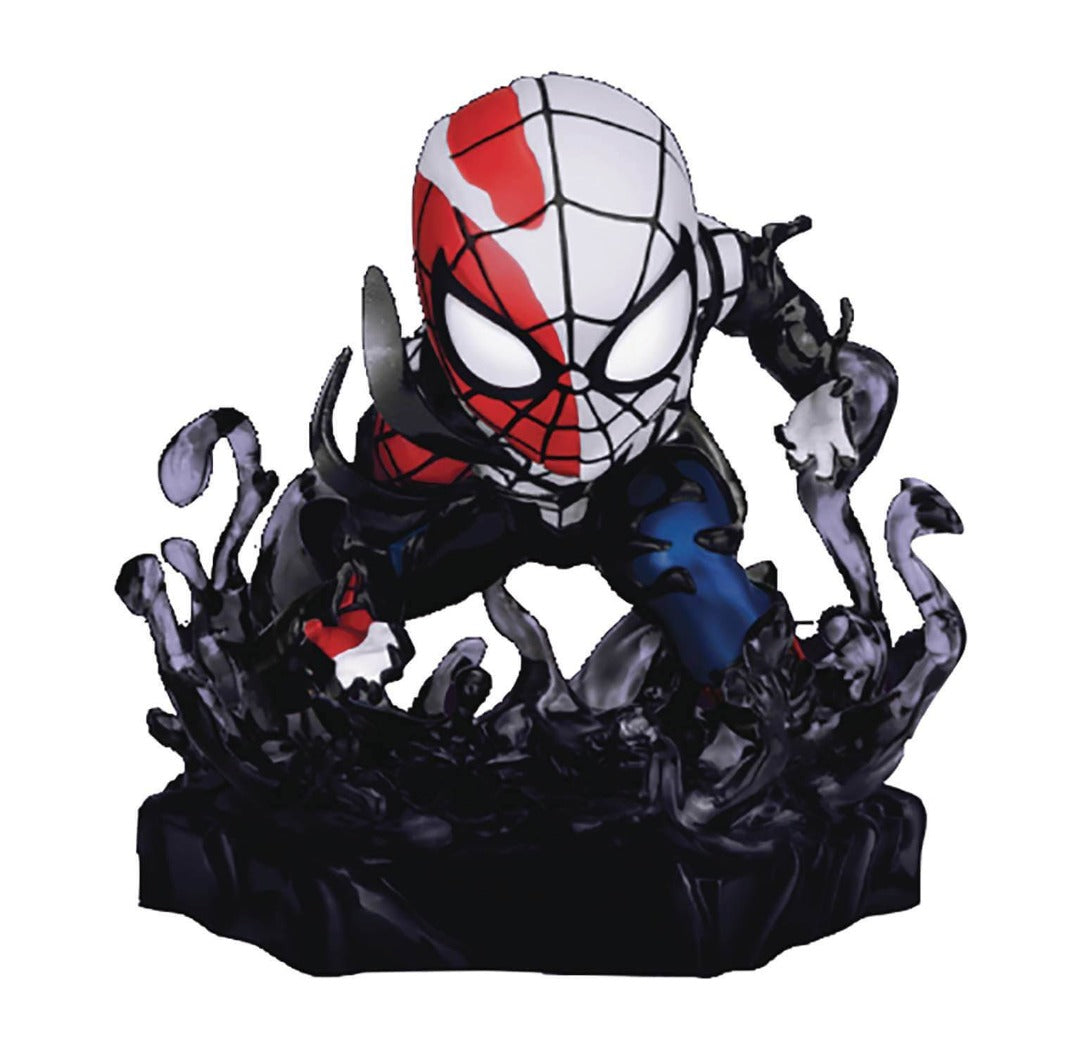 Marvel Comics Venomized Spider-Man Mini Egg Attack Figure by Beast Kingdom -Beast Kingdom - India - www.superherotoystore.com