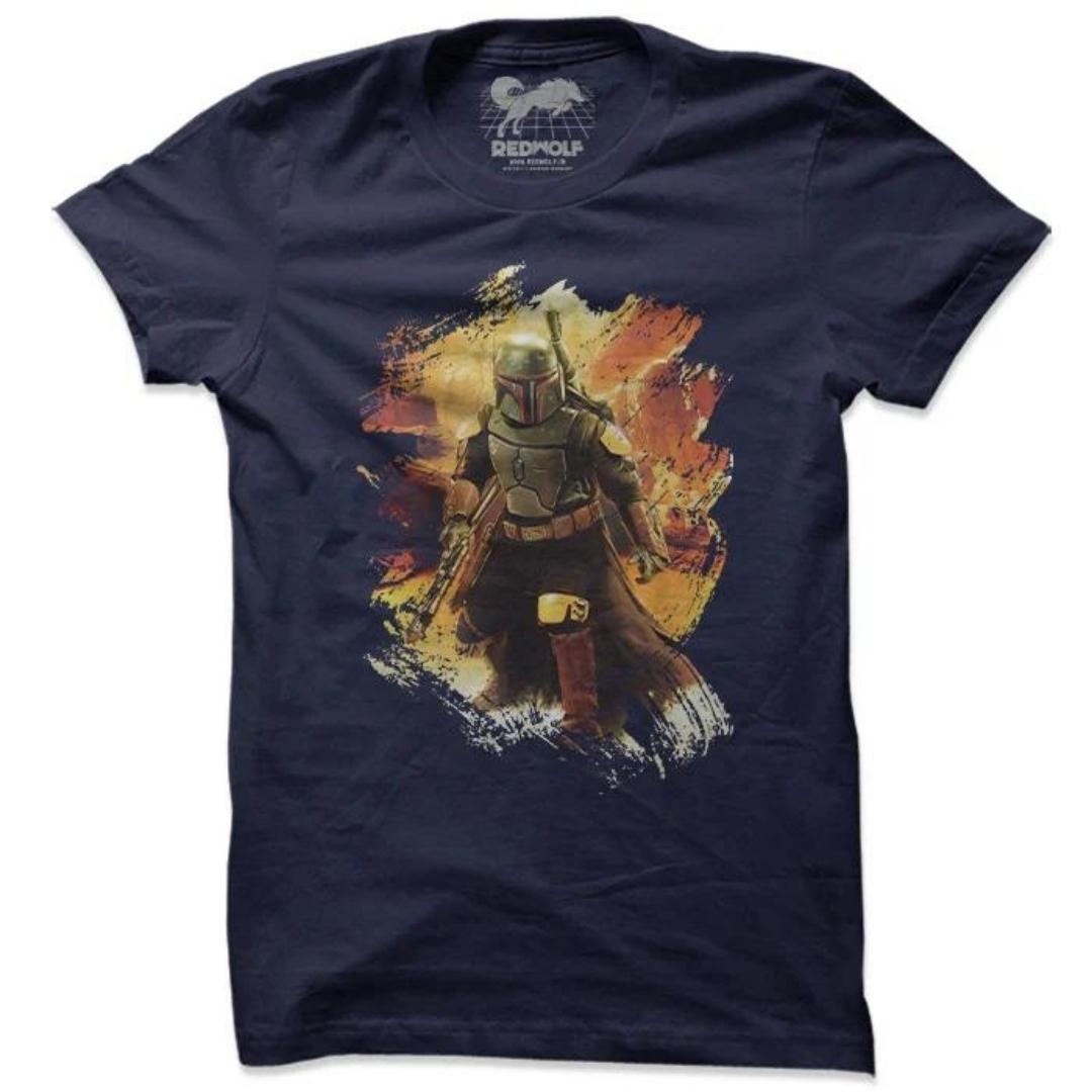 The Legend: Boba Fett - Star Wars Official T-shirt -Redwolf - India - www.superherotoystore.com
