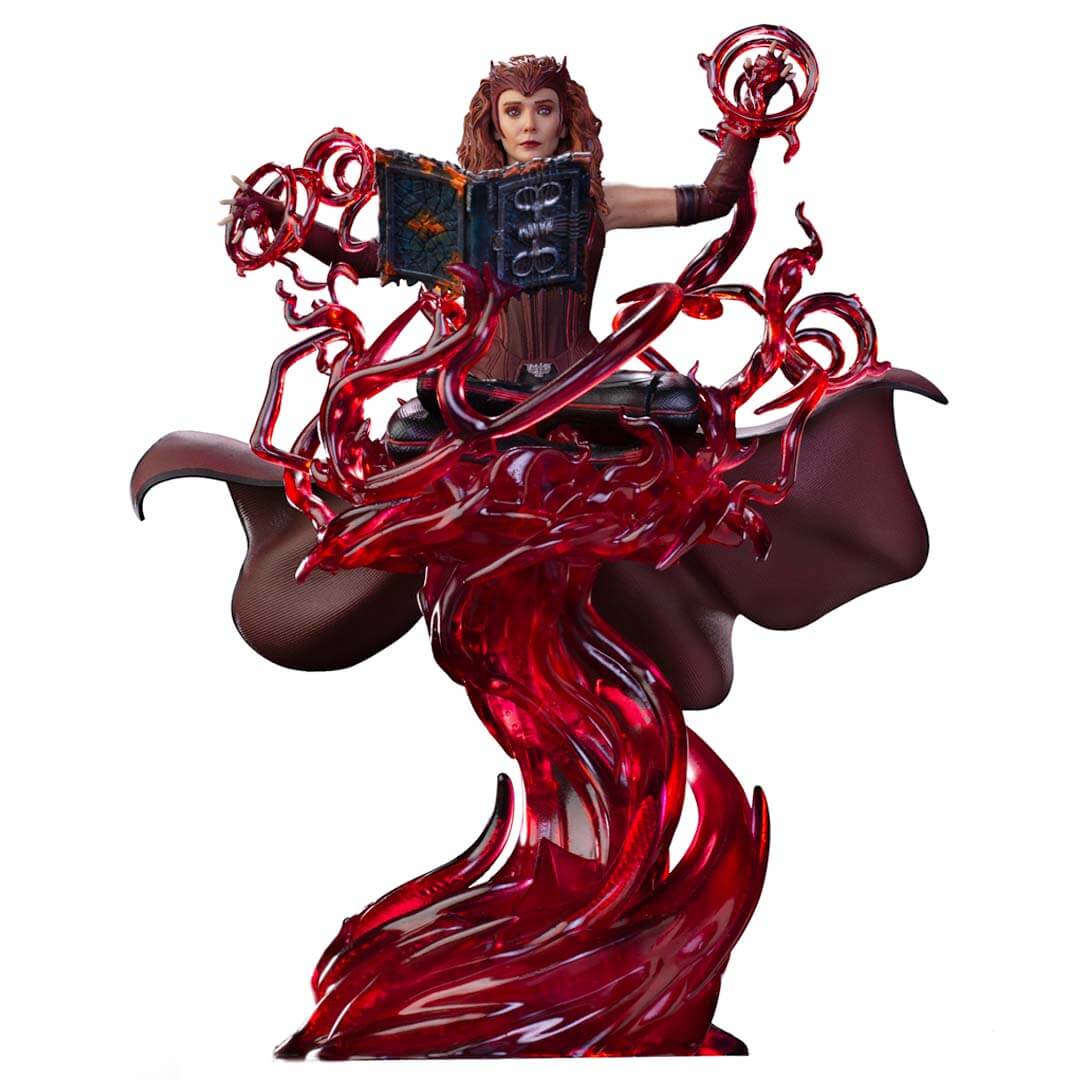 Wanda Vision Scarlet Witch 1/10th Scale Figure by Iron Studios -Iron Studios - India - www.superherotoystore.com