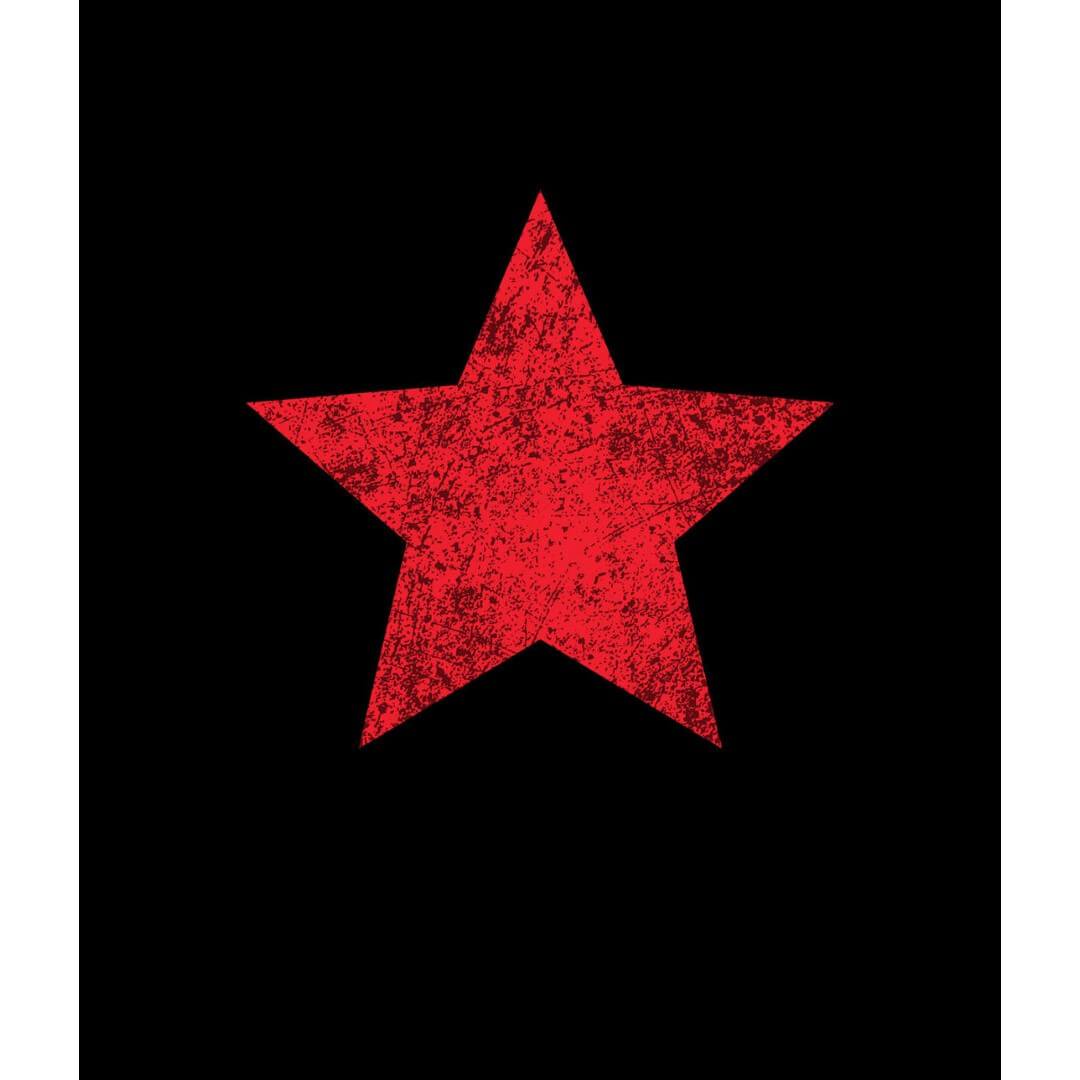 Marvel Comics The Winter Soldier Blood Star T-Shirt -Celfie Design - India - www.superherotoystore.com