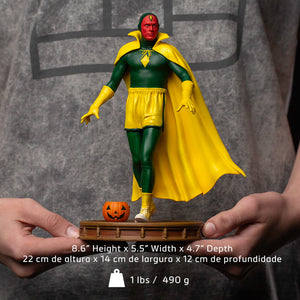 Wanda Vision Halloween Vision 1/10th Scale Figure by Iron Studios -Iron Studios - India - www.superherotoystore.com