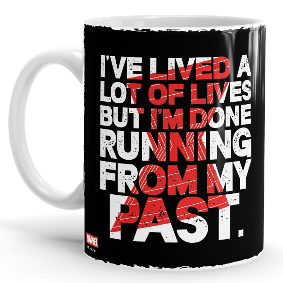 RUNNING FROM MY PAST - MARVEL OFFICIAL MUG -Redwolf - India - www.superherotoystore.com