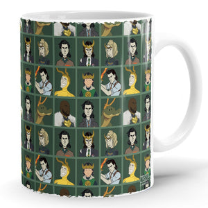 LOKI VARIANTS PATTERN - MARVEL OFFICIAL MUG -Redwolf - India - www.superherotoystore.com