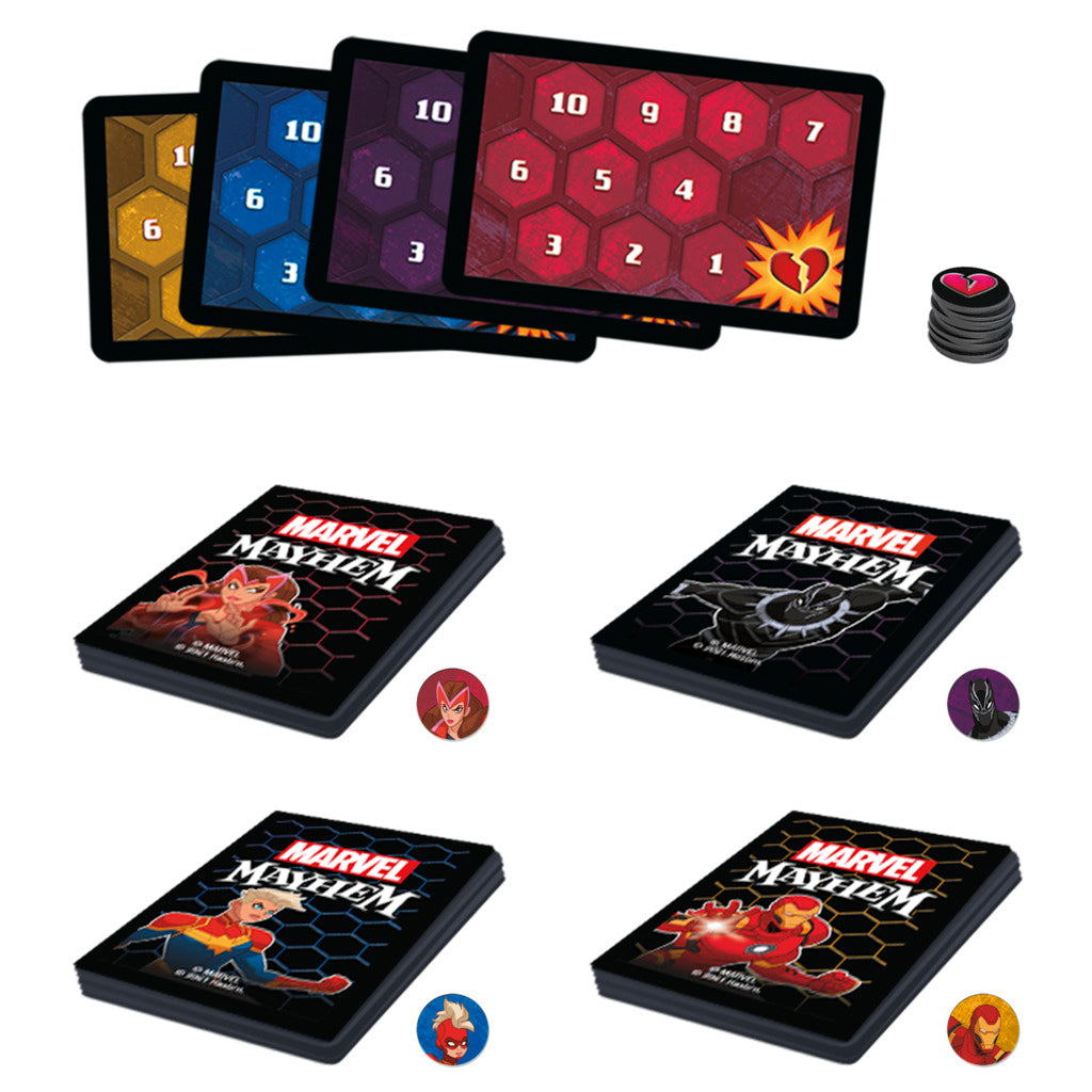 Marvel Mayham Card Game by Hasbro -Hasbro - India - www.superherotoystore.com