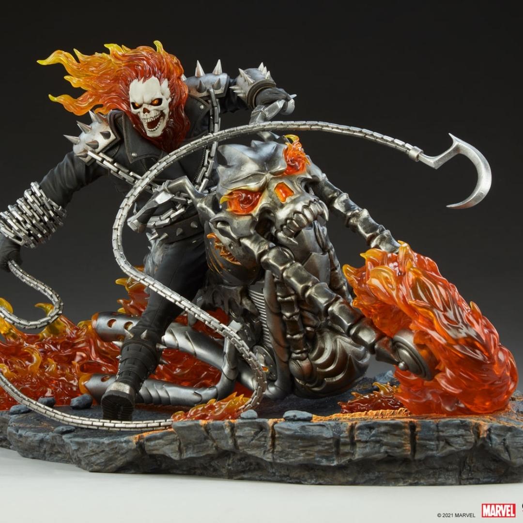 Ghost Rider Marvel Sixth Scale Diorama by PCS -PCS Studios - India - www.superherotoystore.com