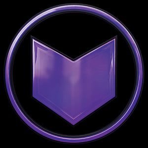 HAWKEYE LOGO - MARVEL OFFICIAL T-SHIRT -Redwolf - India - www.superherotoystore.com
