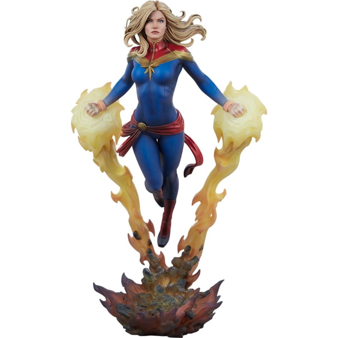 Captain Marvel Premium Format™ Figure by Sideshow Collectibles -Sideshow Collectibles - India - www.superherotoystore.com