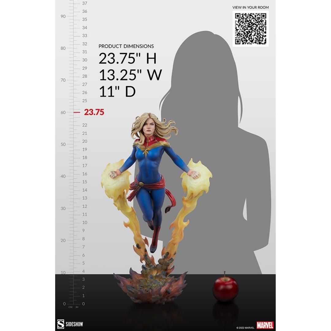 Captain Marvel Premium Format™ Figure by Sideshow Collectibles -Sideshow Collectibles - India - www.superherotoystore.com