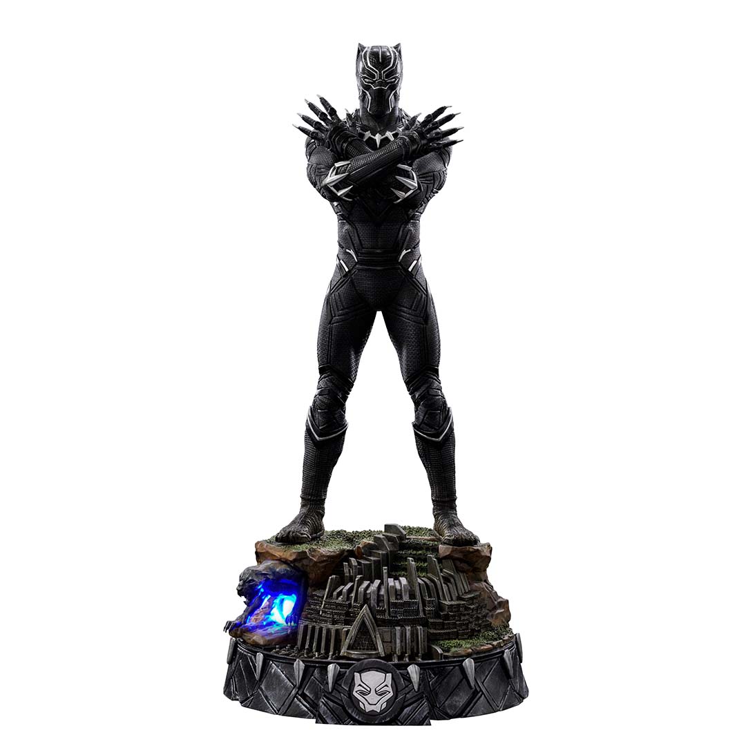 Black Panther Deluxe Infinity Saga Art Scale 1:10 Statue by Iron Studios -Iron Studios - India - www.superherotoystore.com
