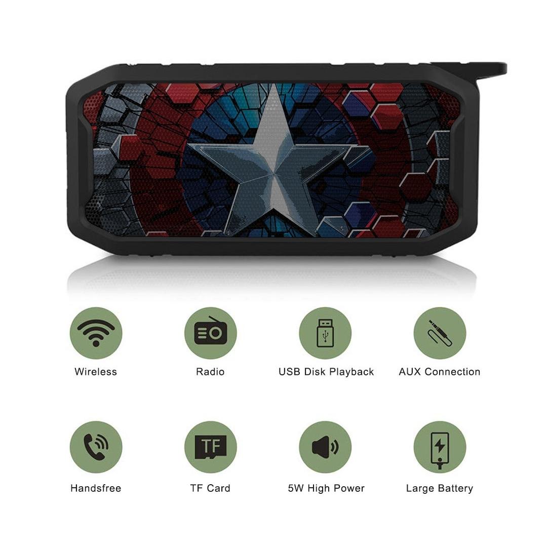 Hex Shield Melody Bluetooth Speaker -Macmerise - India - www.superherotoystore.com
