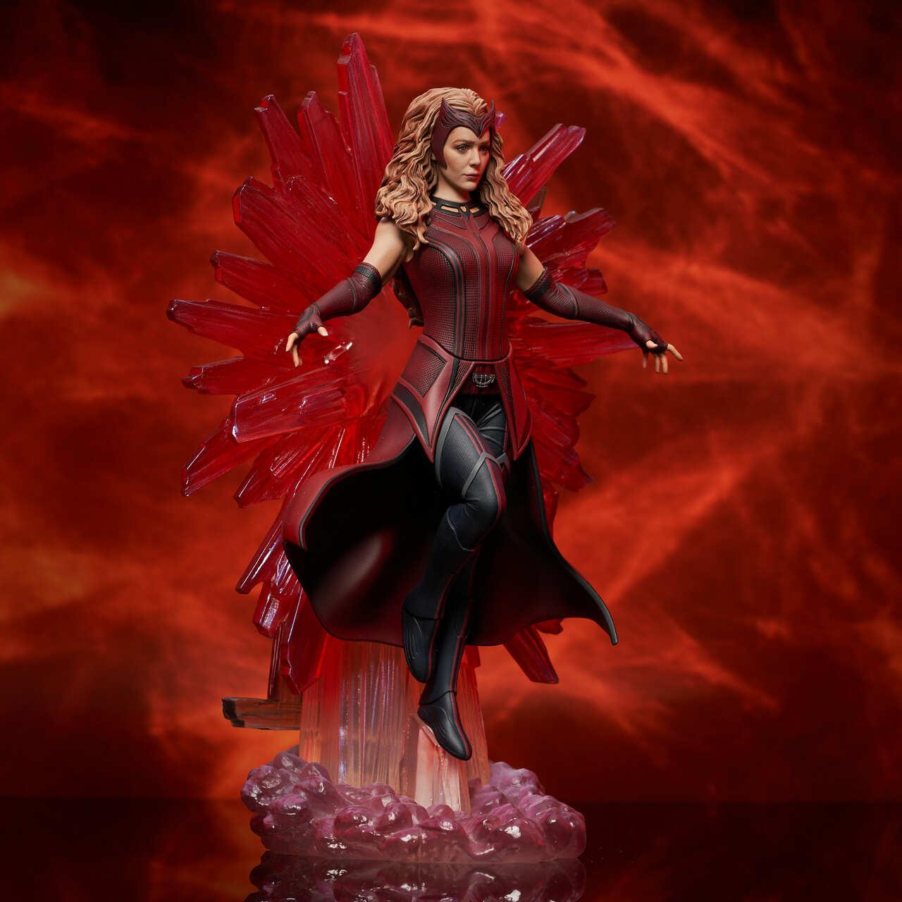 Scarlet Witch WandaVision Marvel TV Gallery Statue by Diamond Gallery -Diamond Gallery - India - www.superherotoystore.com