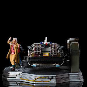 Back to the Future Part II - Marty McFly, Doc Brown & DeLorean 1/10th Scale Figure Set by Iron Studios -Iron Studios - India - www.superherotoystore.com