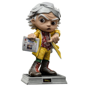 Doc Brown Back to the Future II MiniCo Statue by Iron Studios -MiniCo - India - www.superherotoystore.com