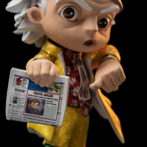 Doc Brown Back to the Future II MiniCo Statue by Iron Studios -MiniCo - India - www.superherotoystore.com