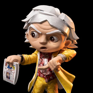 Doc Brown Back to the Future II MiniCo Statue by Iron Studios -MiniCo - India - www.superherotoystore.com
