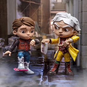 Doc Brown Back to the Future II MiniCo Statue by Iron Studios -MiniCo - India - www.superherotoystore.com