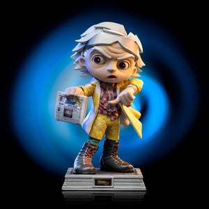 Doc Brown Back to the Future II MiniCo Statue by Iron Studios -MiniCo - India - www.superherotoystore.com