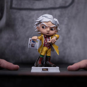 Doc Brown Back to the Future II MiniCo Statue by Iron Studios -MiniCo - India - www.superherotoystore.com