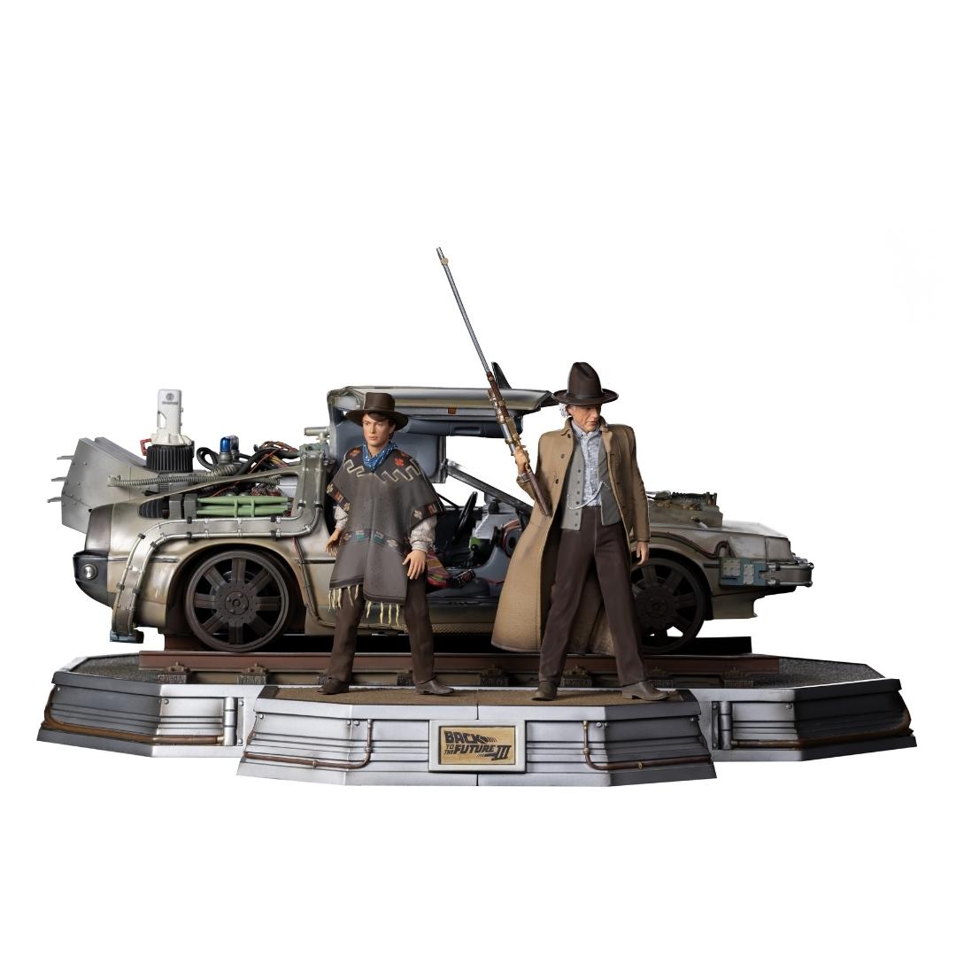 Back To The Future III 1/10th Scale Figure Set by Iron Studios -Iron Studios - India - www.superherotoystore.com