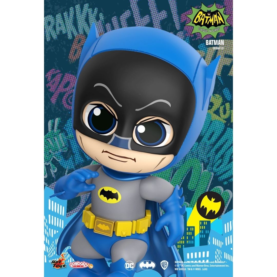 Batman 1966 - Batman Cosbaby Figure by Hot Toys -Hot Toys - India - www.superherotoystore.com