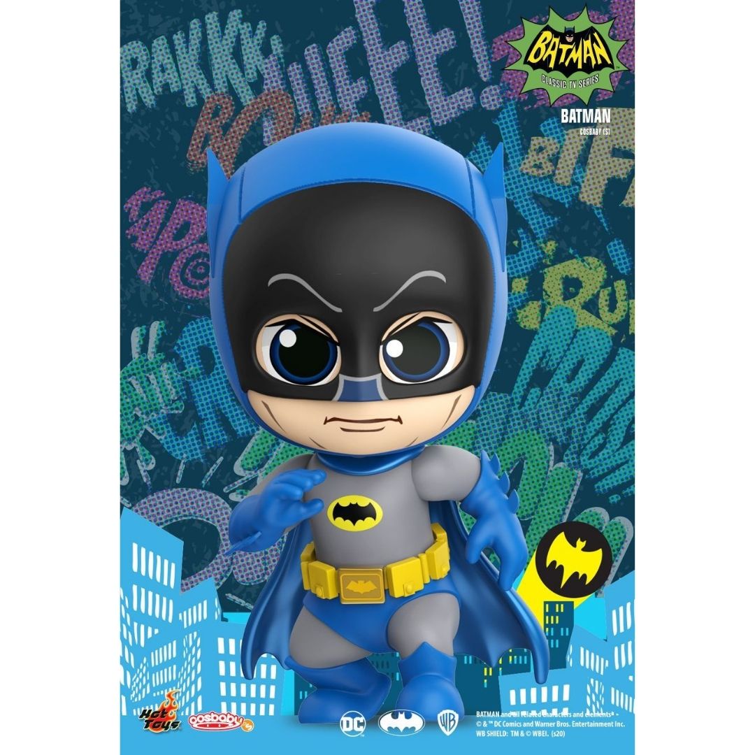 Batman 1966 - Batman Cosbaby Figure by Hot Toys -Hot Toys - India - www.superherotoystore.com