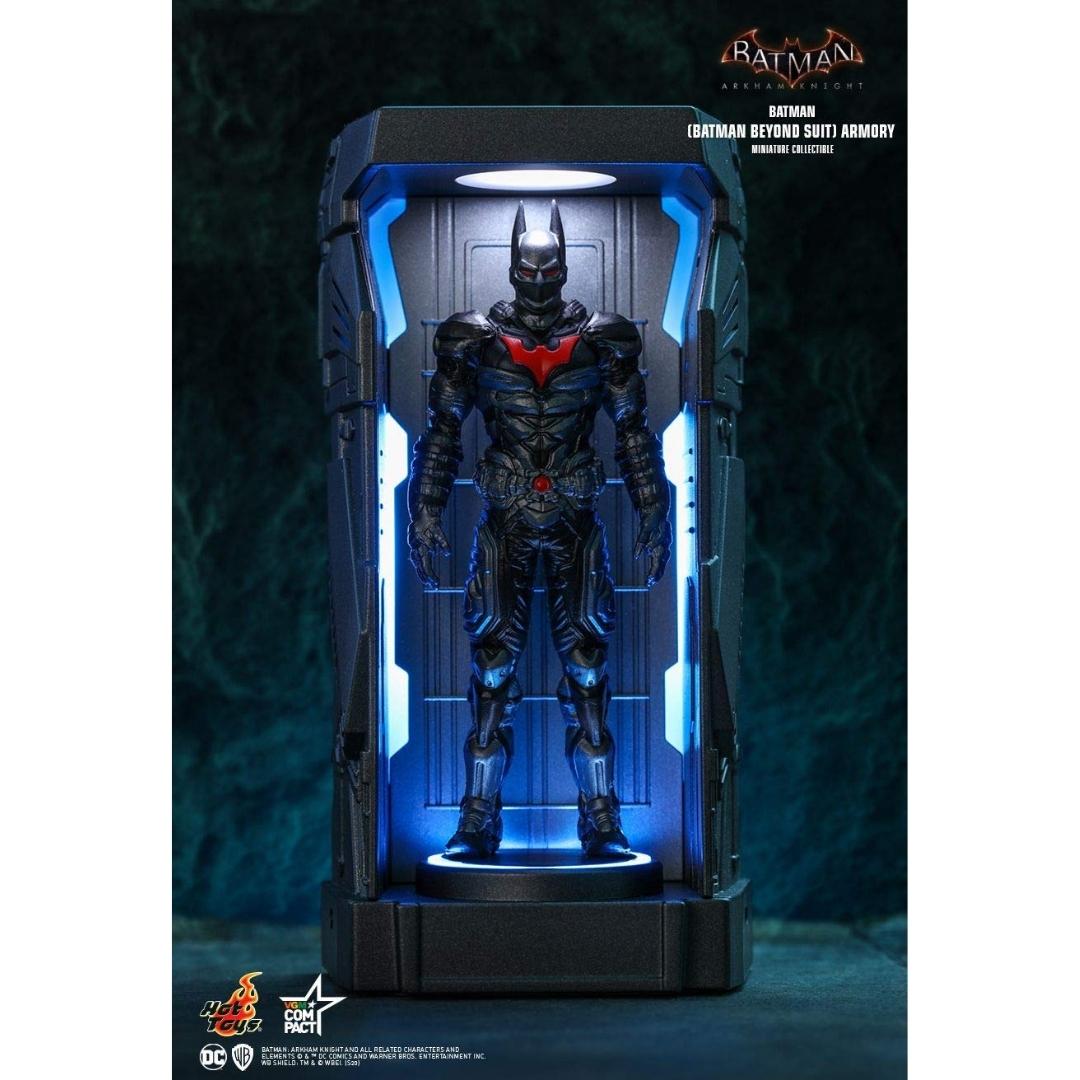 Batman (Batman Beyond Suit) Armory Miniature Collectible Figure By Hot Toys -Hot Toys - India - www.superherotoystore.com