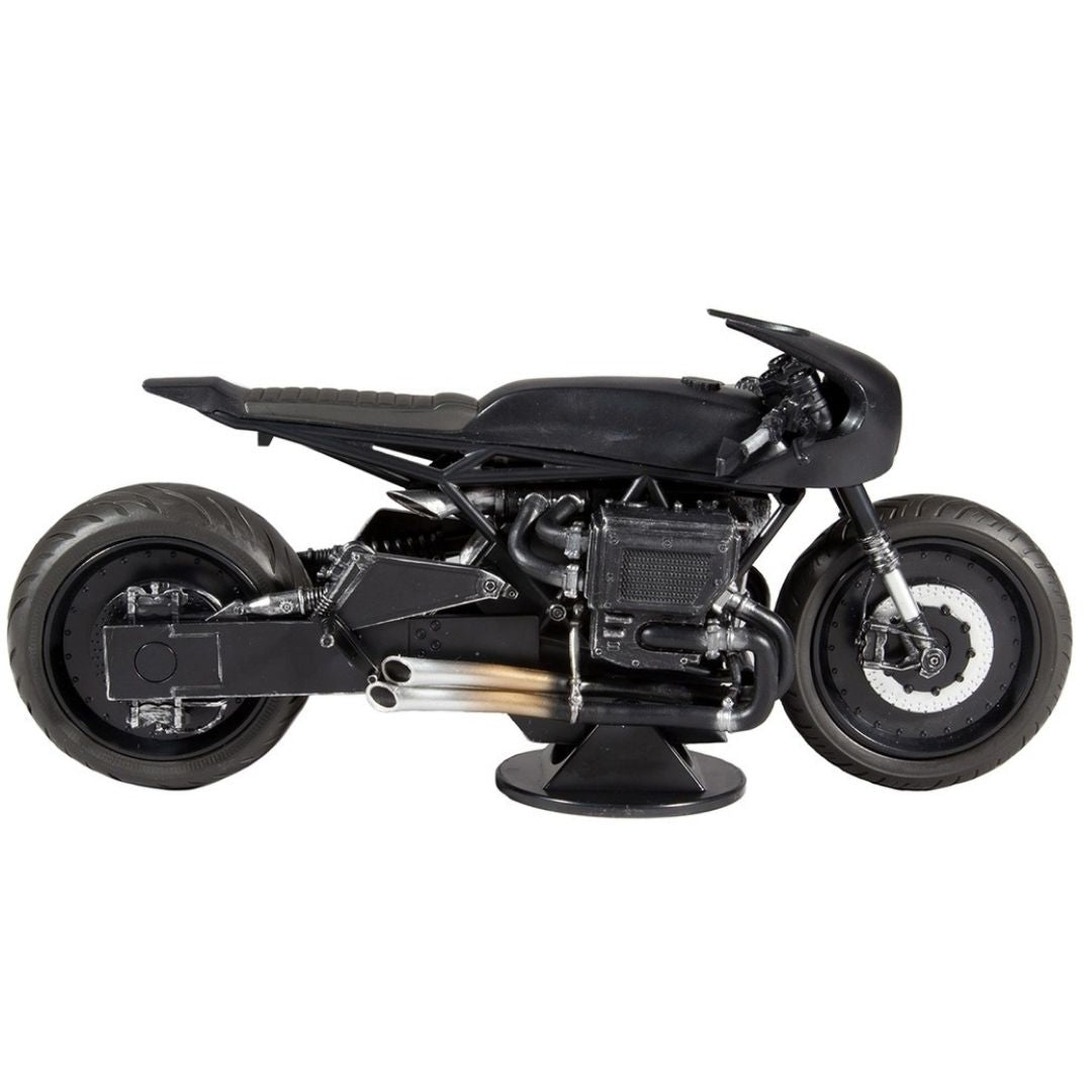 DC Comics The Batman Movie Batcycle by McFarlane Toys (Damaged Box) -Superherotoystore.com - India - www.superherotoystore.com