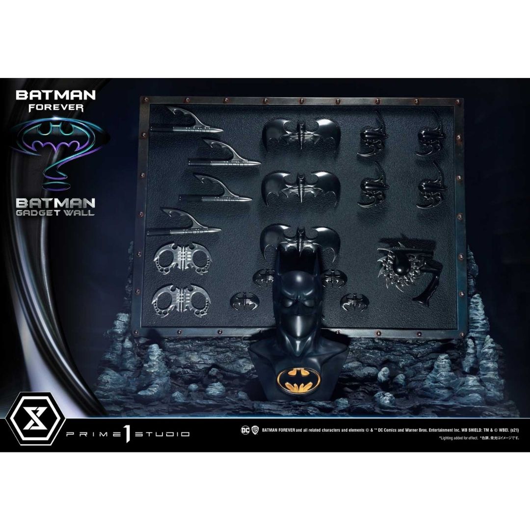 Batman Forever Batman Gadget Wall 1/3rd Scale Figure by Prime1 Studios -Prime 1 Studio - India - www.superherotoystore.com