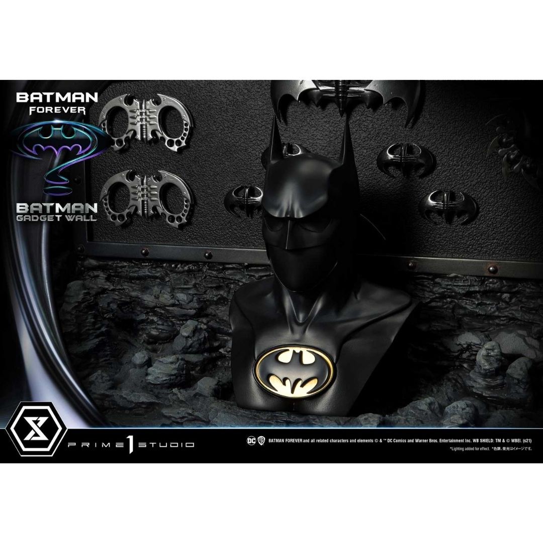 Batman Forever Batman Gadget Wall 1/3rd Scale Figure by Prime1 Studios -Prime 1 Studio - India - www.superherotoystore.com